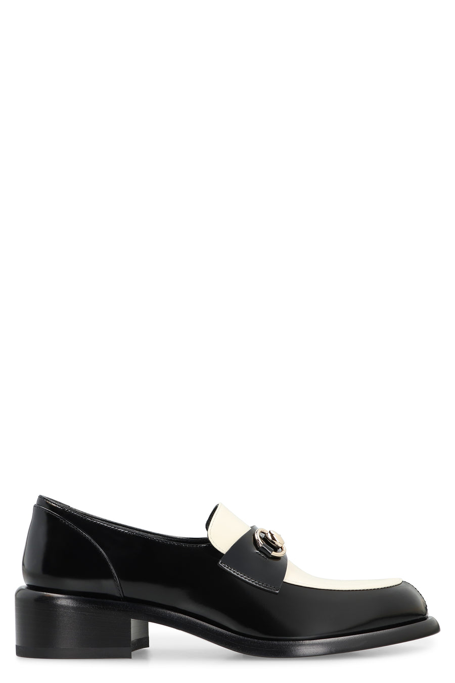Patent Leather Moccasins Black Calfskin Loafers