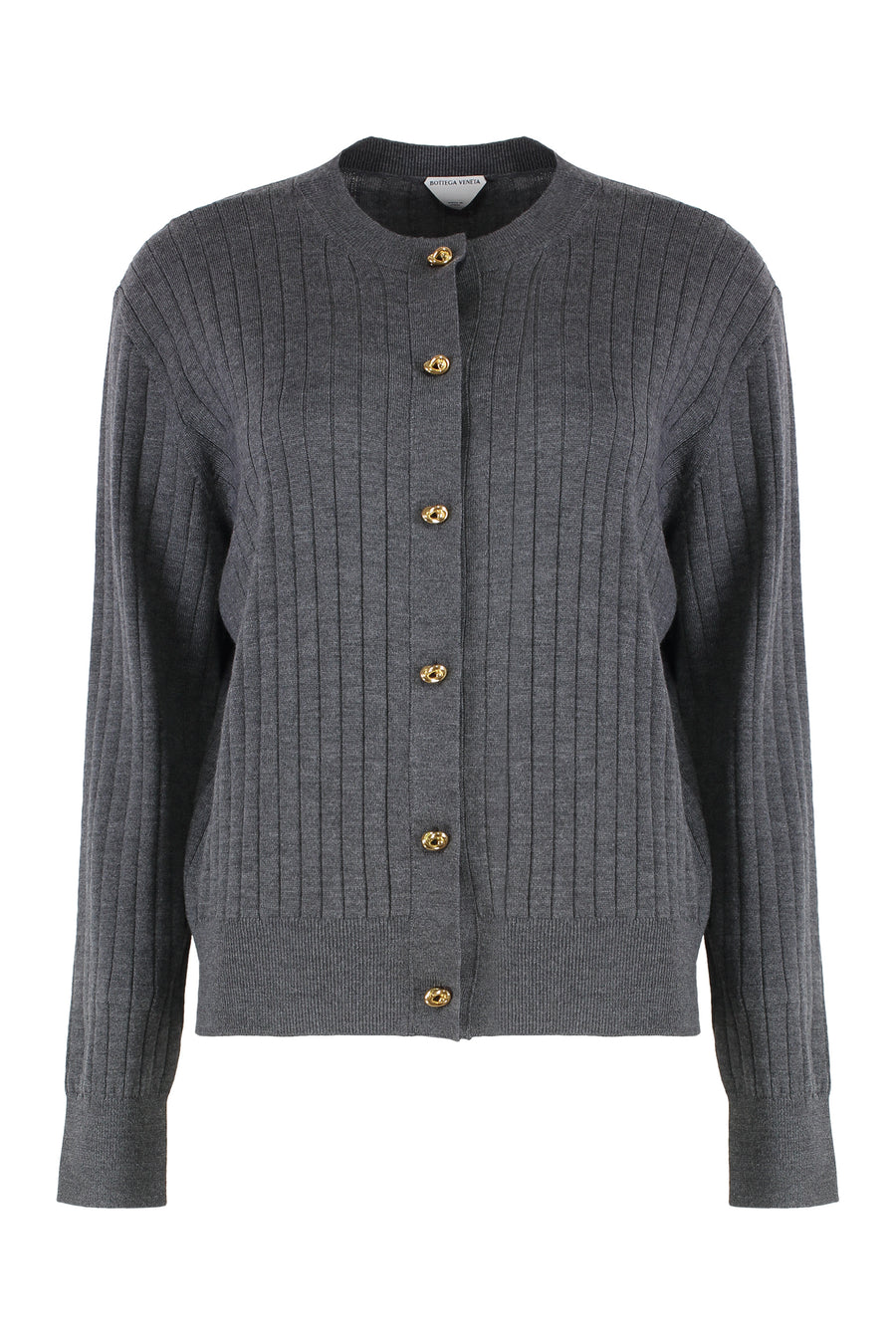Wool Cardigan Anthracite Cardigans