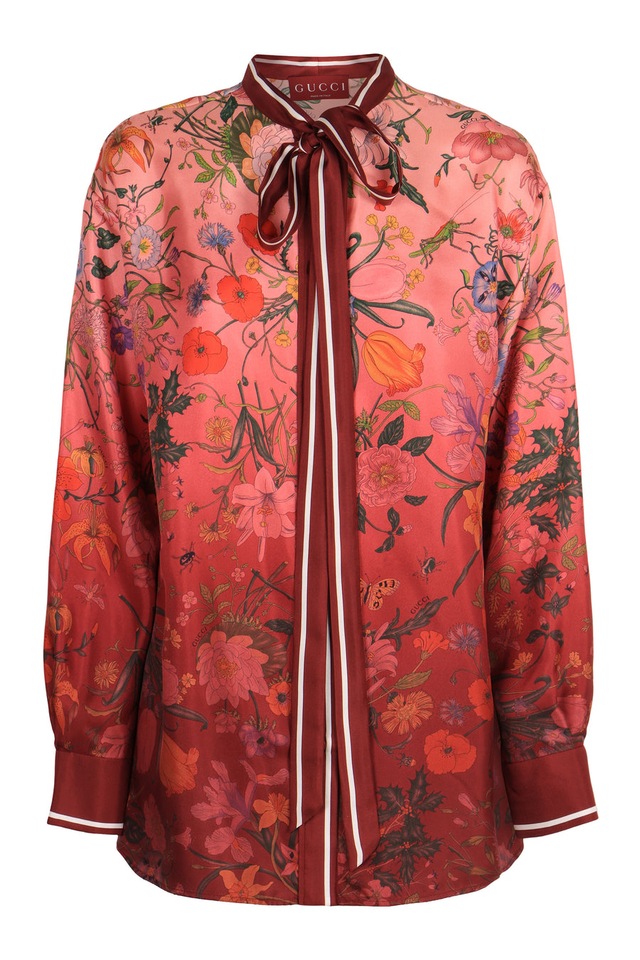 Gucci Printed Silk Shirt