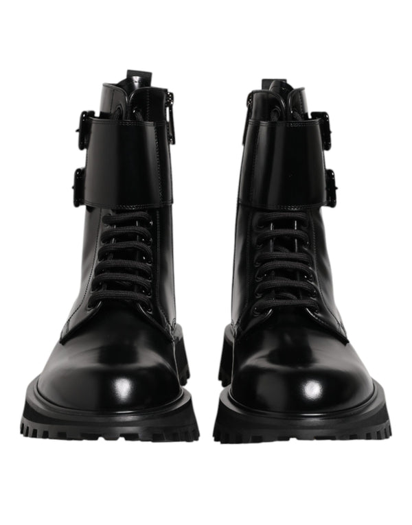 Dolce & Gabbana 100% Calf Leather boots in black