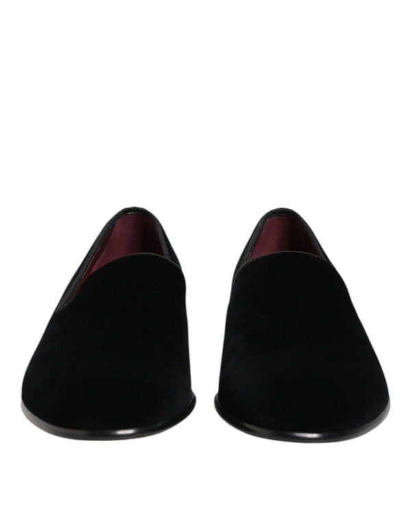 Dolce & Gabbana 53% Viscose loafer in black