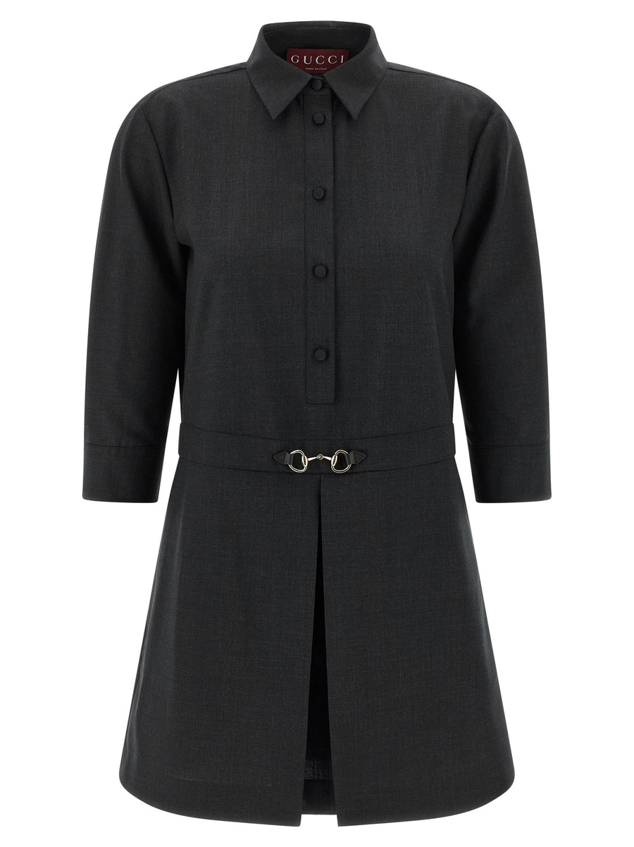Gucci Morsetto Dress — Black