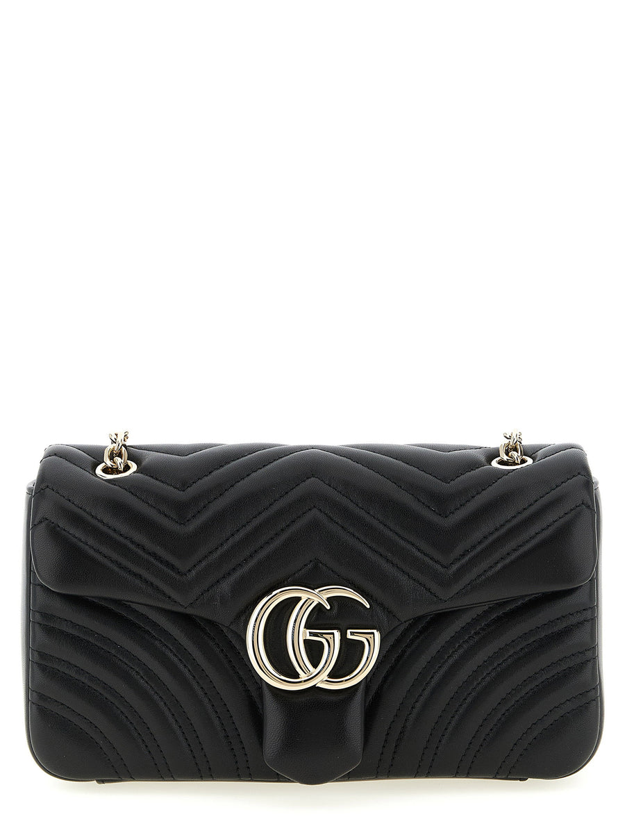 Gucci Marmont Shoulder Bag — Black