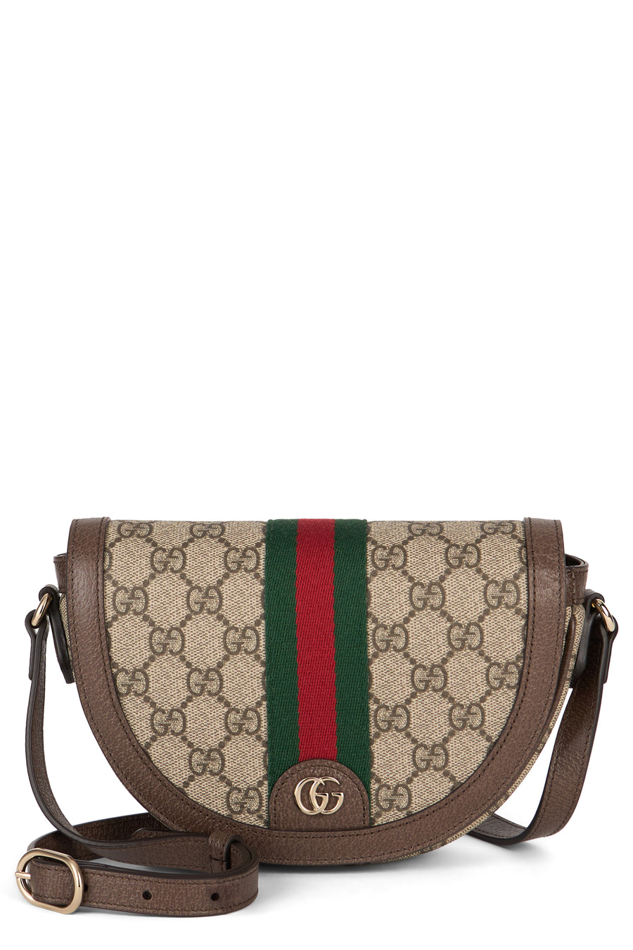 Shoulder Bag Ophidia Beige Polyurethane