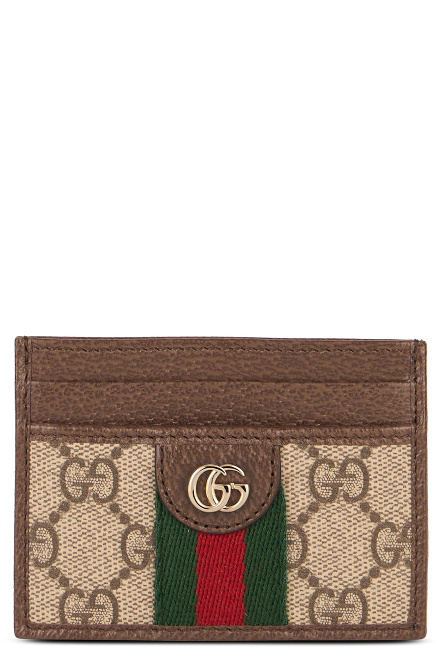 Cardholder Ophidia Gg Supreme Beige Polyurethane Wallets & Purses