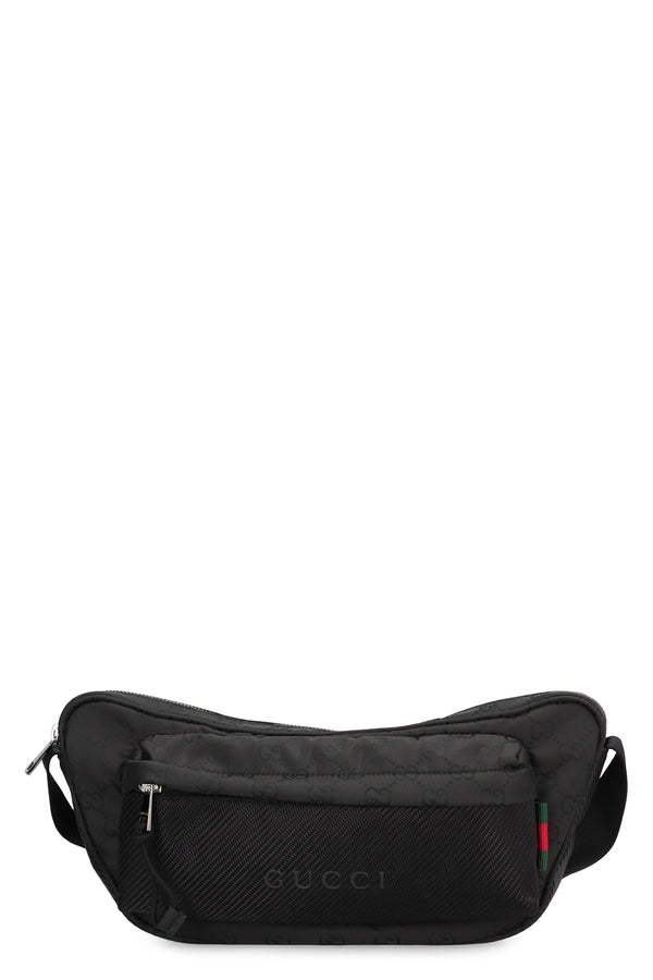 Nexus Crossbody Bag Black Polyamide Messenger