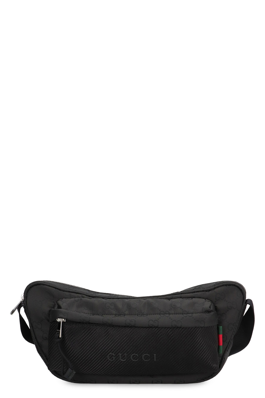 Nexus Crossbody Bag Black Polyamide Messenger