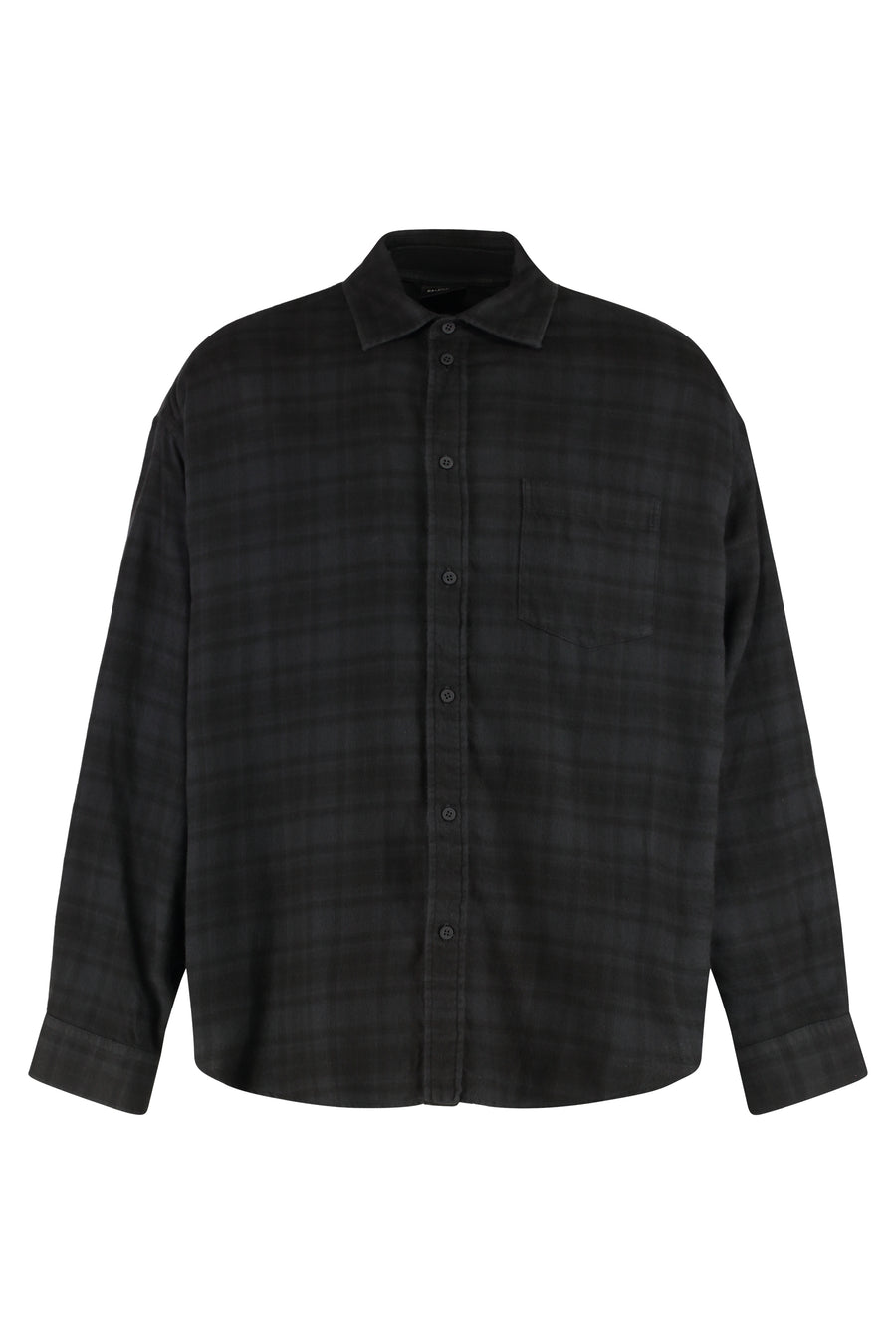 Balenciaga Cotton Poplin Shirt Grey