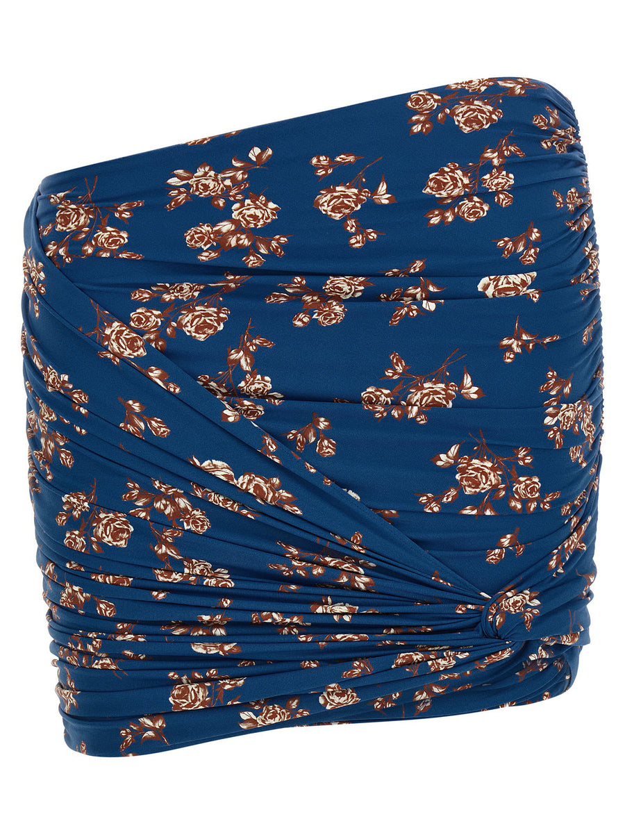 Magda Butrym Swimsuit Skirt — Blue