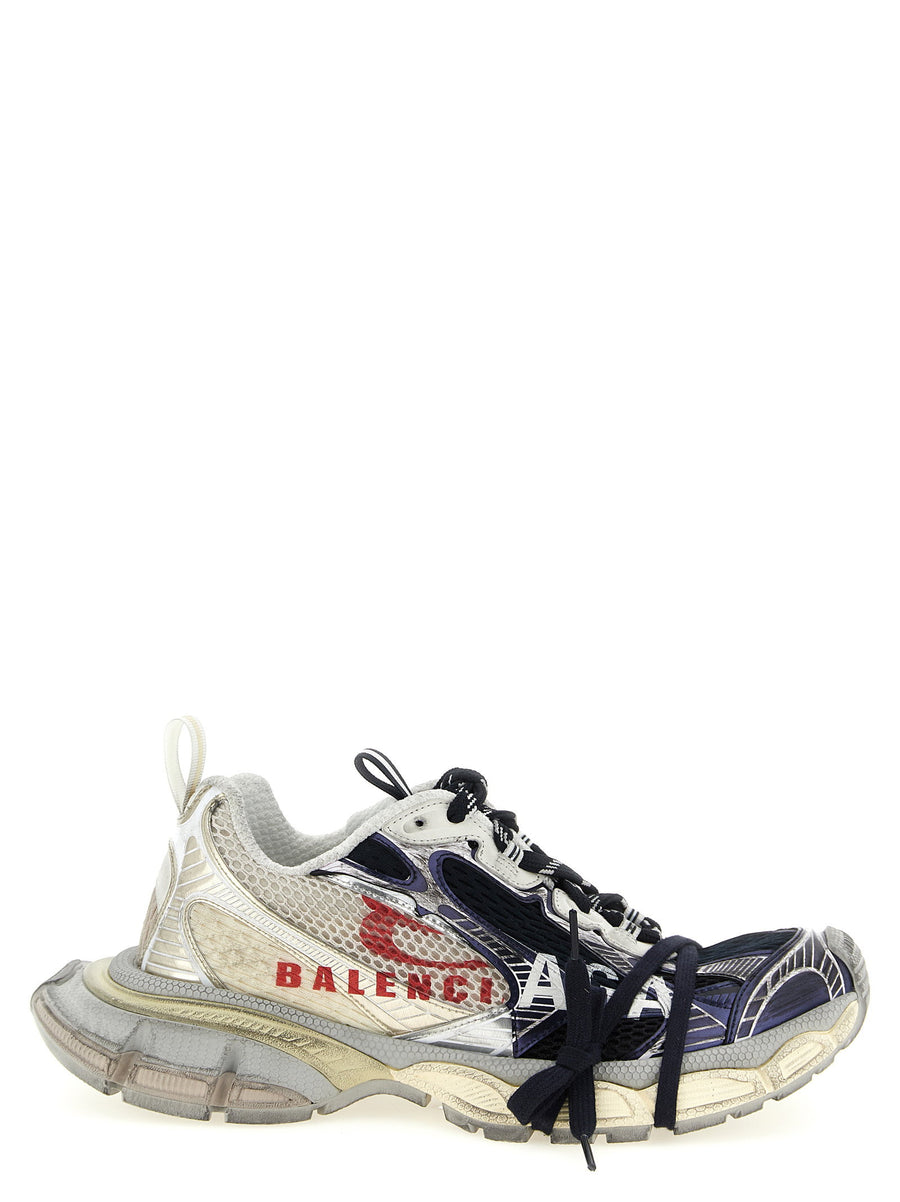 Balenciaga 3XL Split Sneaker — White