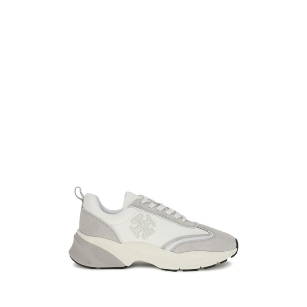 Tory Burch 100% Calf Leather Bos Taurus sneaker in white