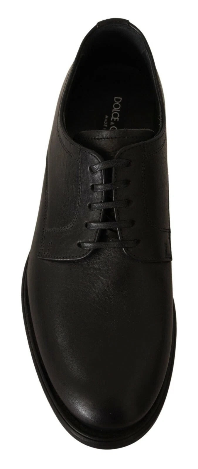 Dolce & Gabbana 100% Leather derby shoe in black