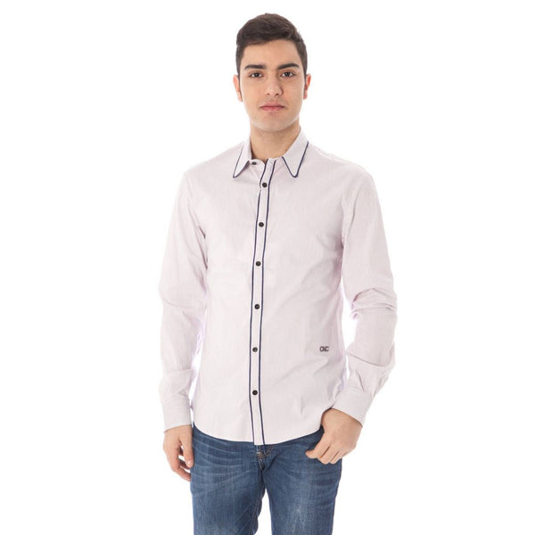 Costume National 76% Cotton shirt in pink