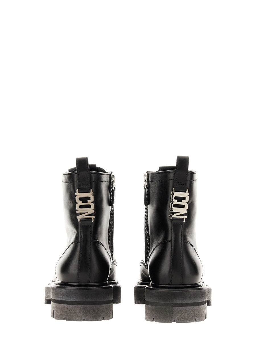 Ankle Boot Black Leather