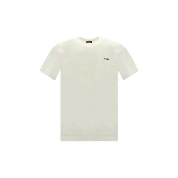 Zegna 100% Cotton t-shirt in white