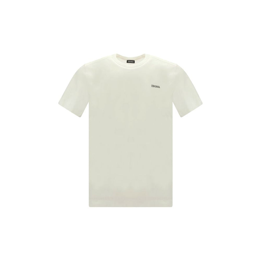 Zegna 100% Cotton t-shirt in white