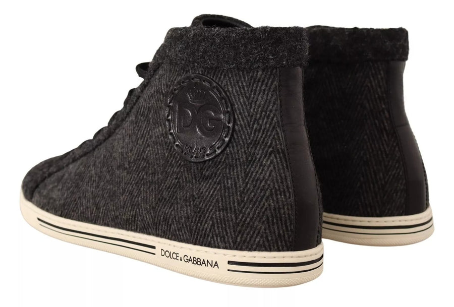 Dolce & Gabbana Wool sneakers in gray