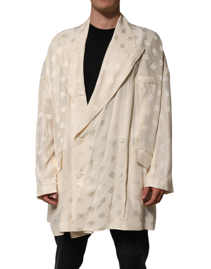 Dolce & Gabbana 100% Polyester; Lining: 60% Viscose blazer in beige