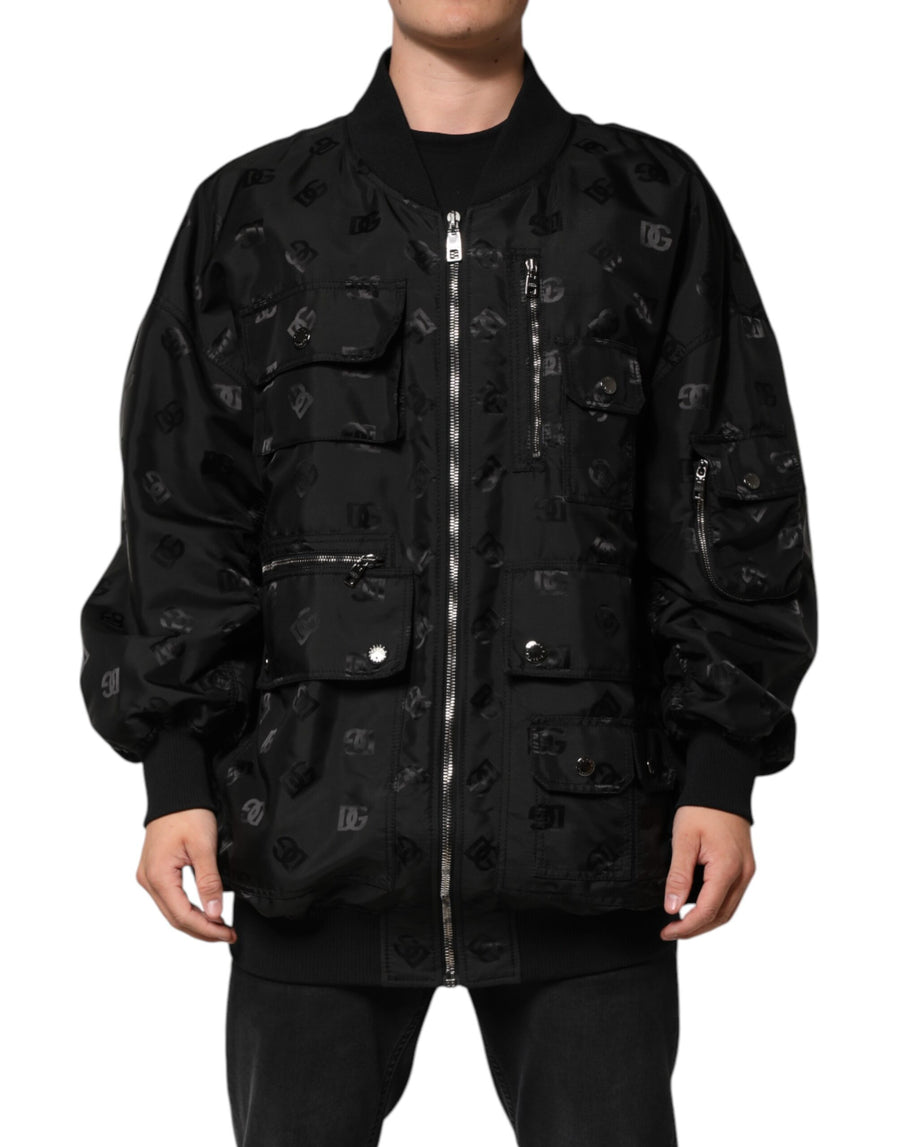 Dolce & Gabbana 100% Polyester jacket in black