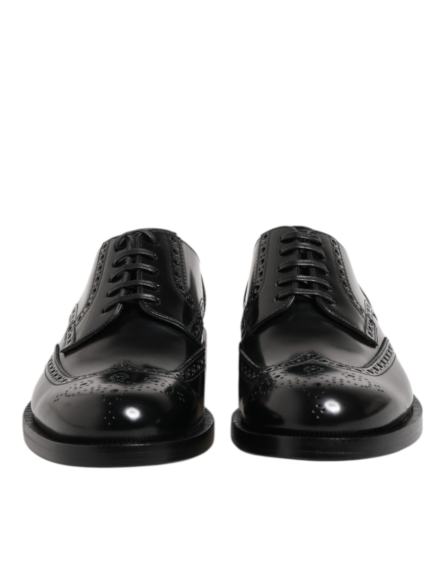 Dolce & Gabbana 100% Calfskin Leather oxford in black
