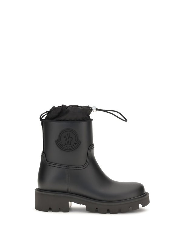 Moncler Upper: 100% PVC; Sole: 100% Rubber rain boot in black