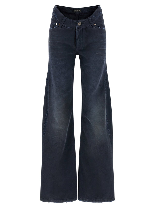 Balenciaga jeans in navy