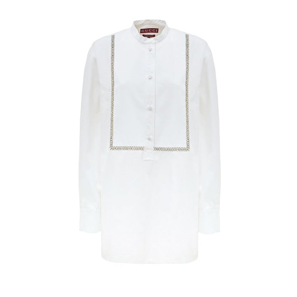 Gucci 100% Cotton blouse in white