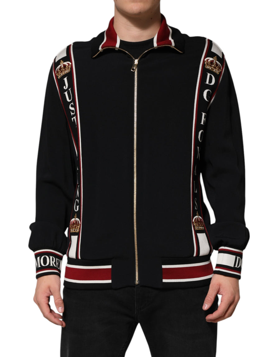 Dolce & Gabbana 97% Rayon sweatshirt in black