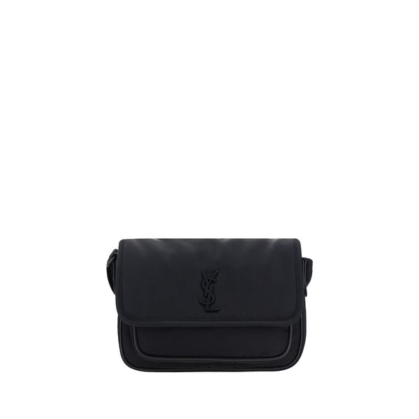 Saint Laurent 100% Nylon shoulder bag in black