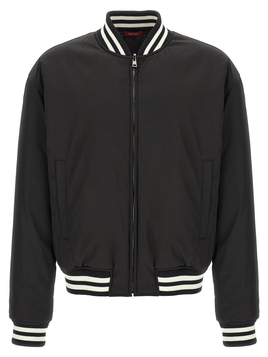 Gucci Reversible Bomber Jacket — Black