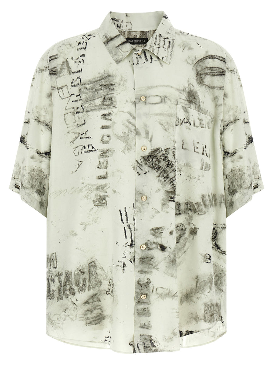 Balenciaga shirt in off-white