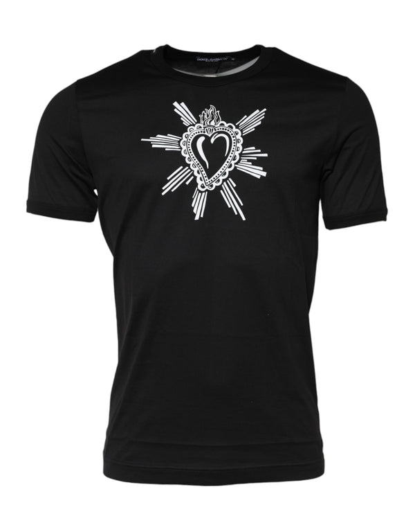 Dolce & Gabbana 100% Cotton t-shirt in black