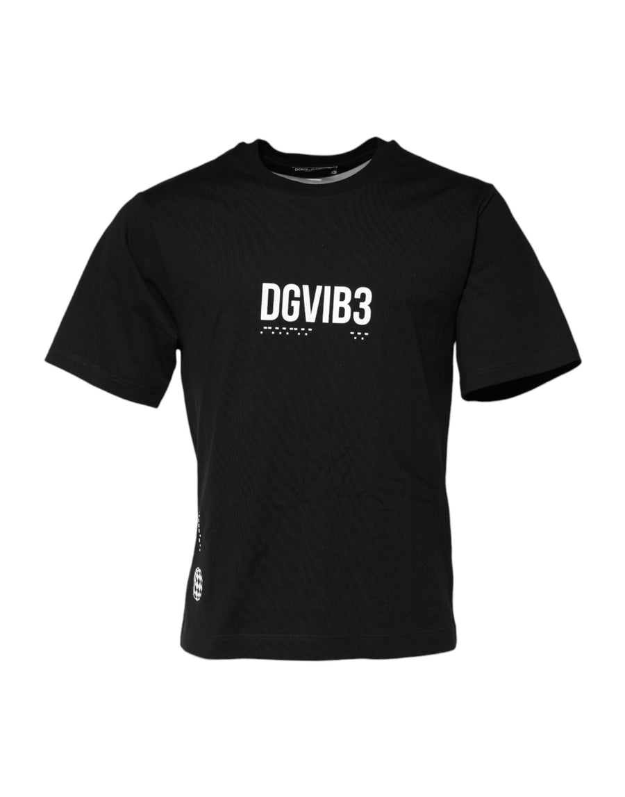 Dolce & Gabbana 100% Cotton t-shirt in black