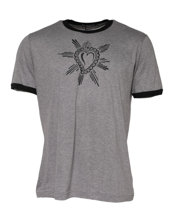 Dolce & Gabbana 100% Cotton t-shirt in gray