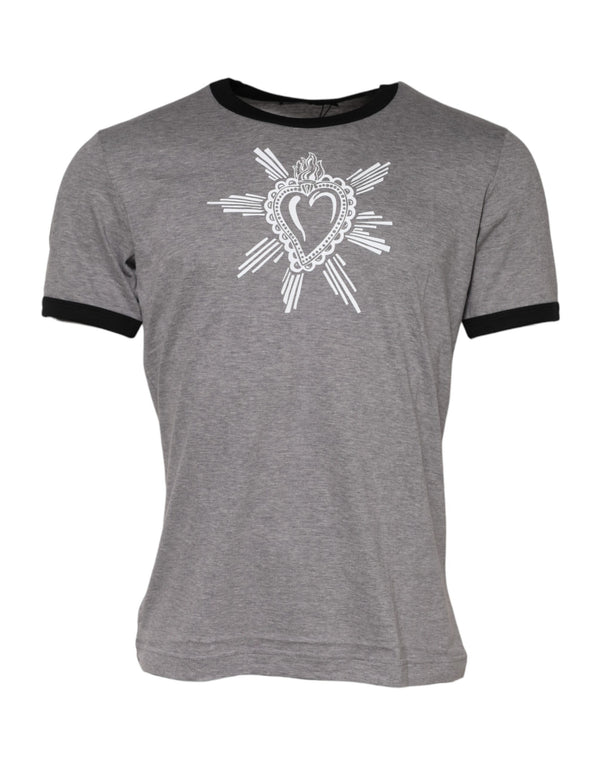 Dolce & Gabbana 100% Cotton t-shirt in gray