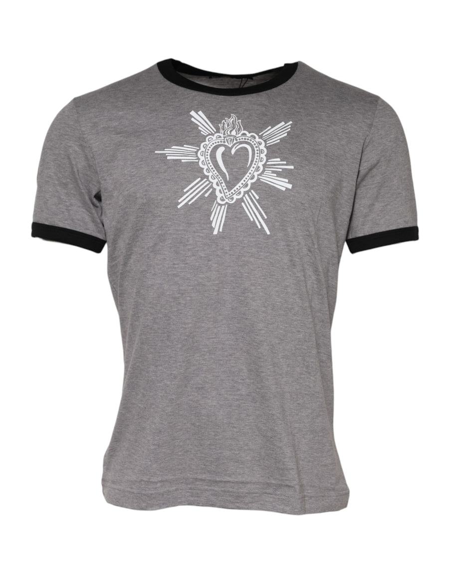 Dolce & Gabbana 100% Cotton t-shirt in gray