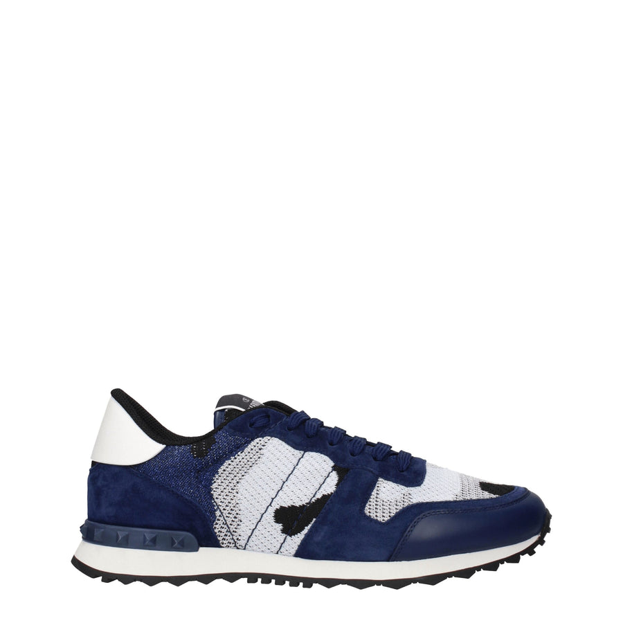Valentino Garavani Leather sneaker in navy