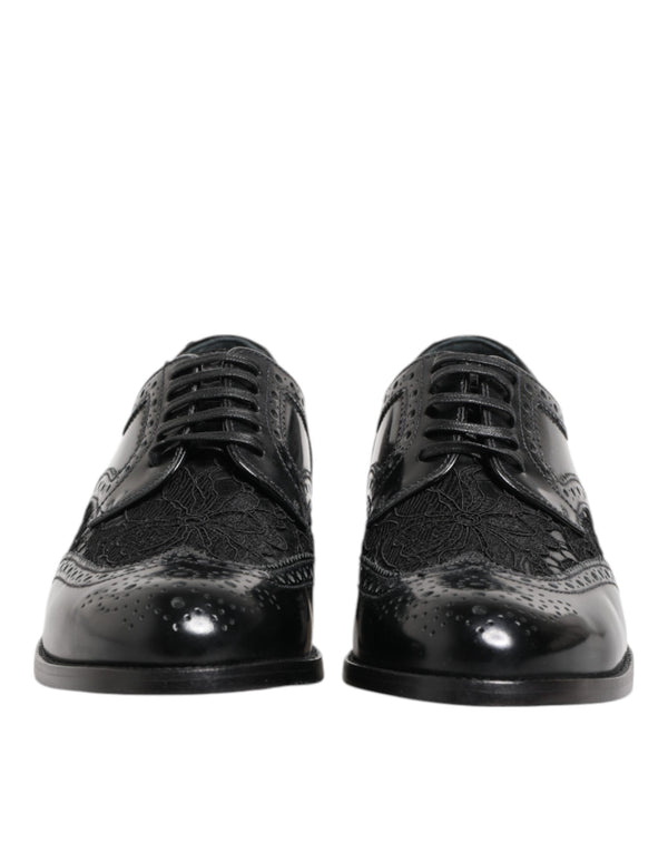 Dolce & Gabbana 41% Calf Leather flat in black