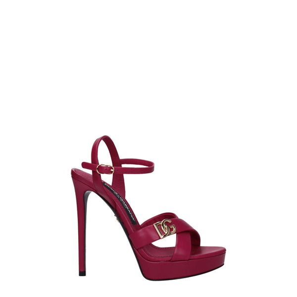 Dolce & Gabbana platform sandal in pink