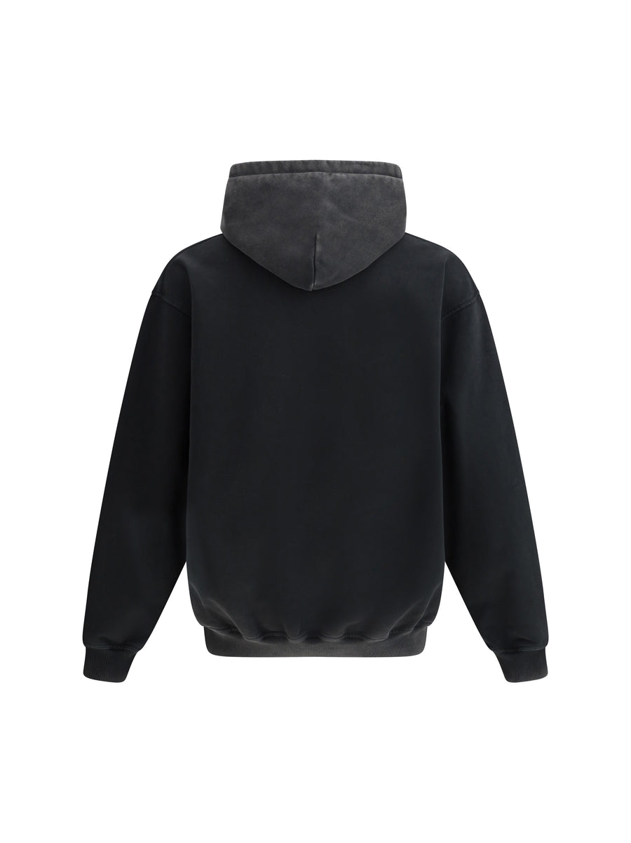 Hoodie Thoroughbred Vintage Black Cotton Sweatshirts