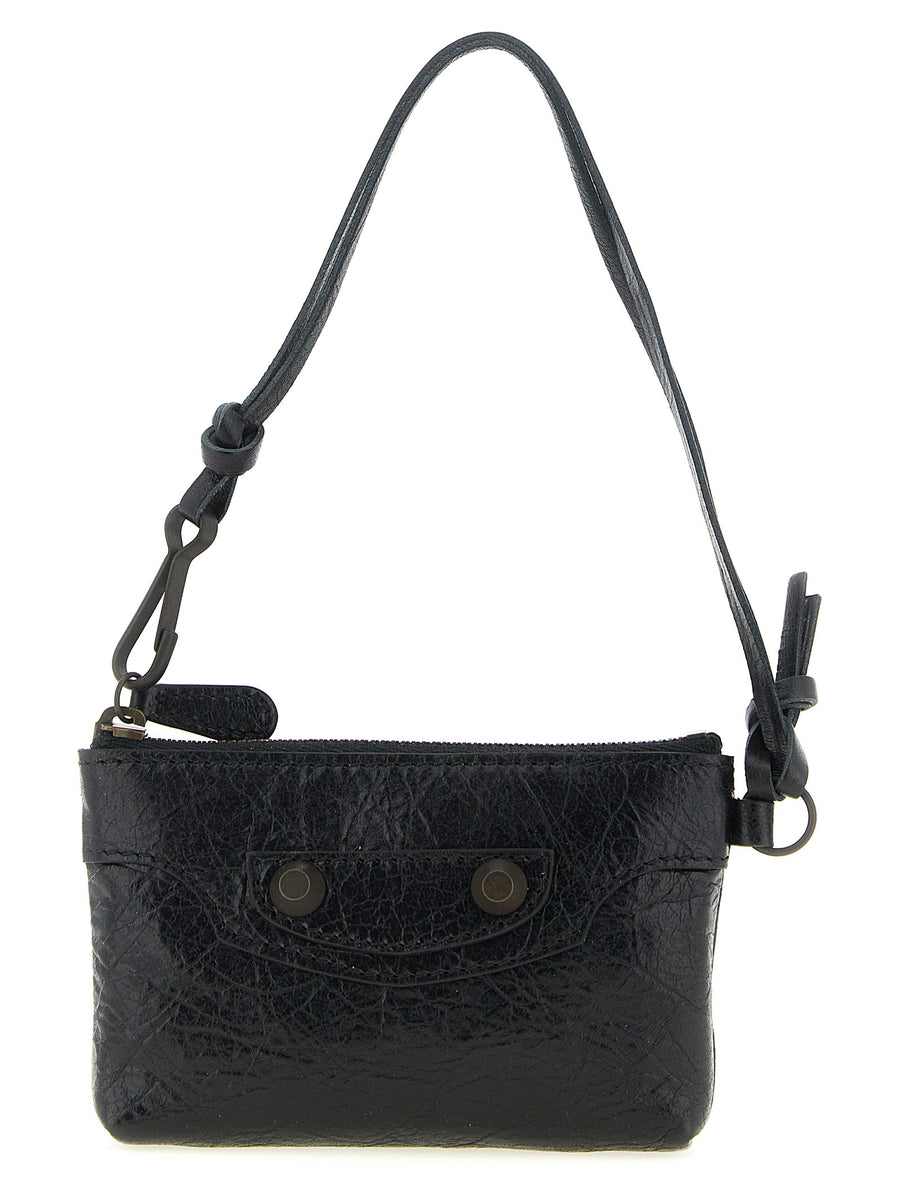 Balenciaga Le City Clutch — Black