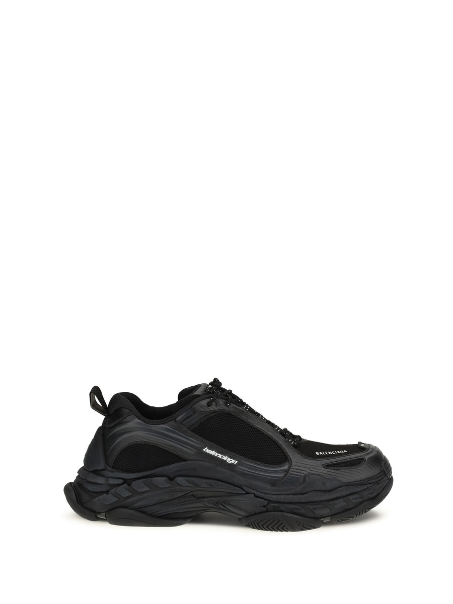 Balenciaga Upper: 50% polyester sneaker in black