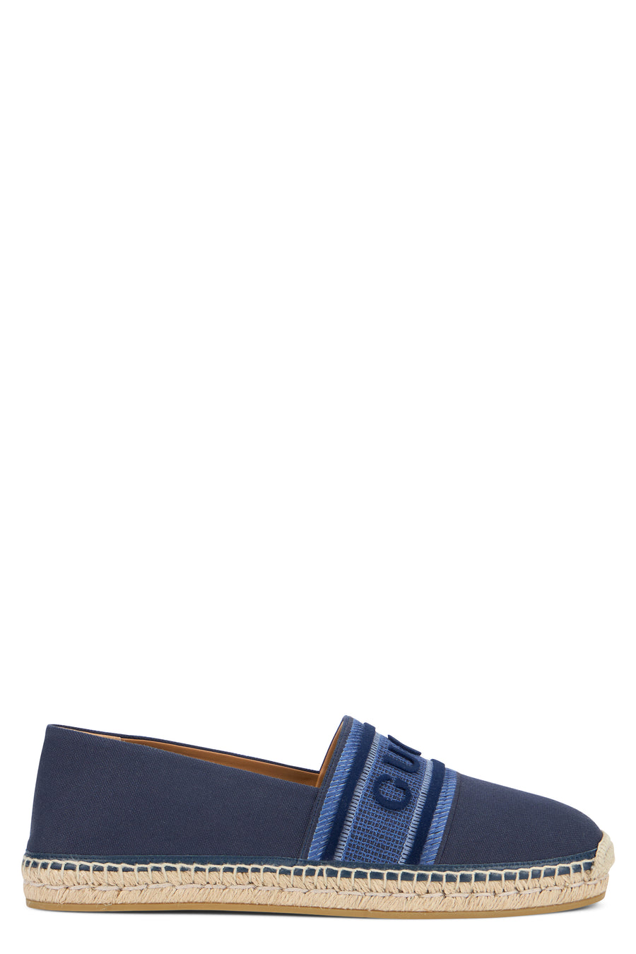 Espadrilles Navy Blue Canvas Cotton Trainers