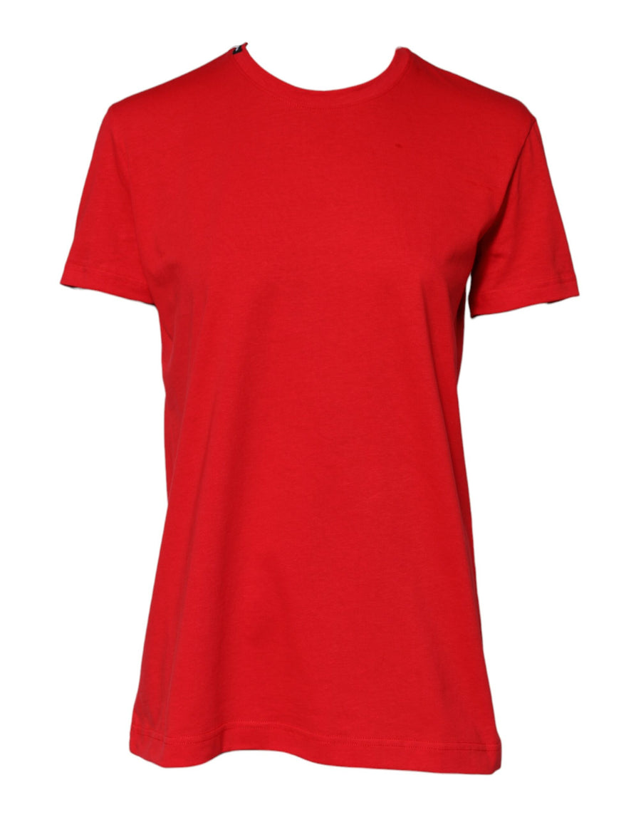 Dolce & Gabbana 100% Cotton t-shirt in red