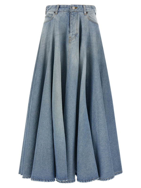 Balenciaga skirt in blue