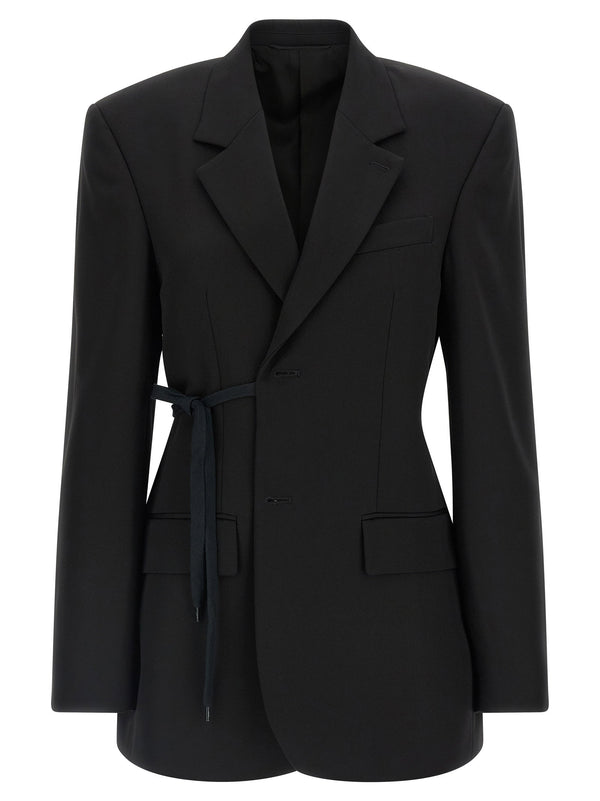 شال Balenciaga بليزر — أسود