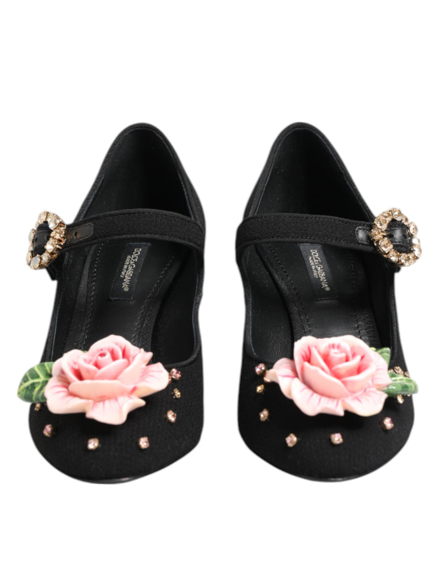 Dolce & Gabbana 68% Wool heel in black