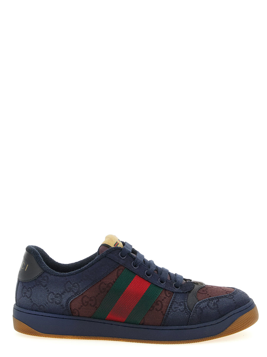 Gucci Screener Sneaker — Navy