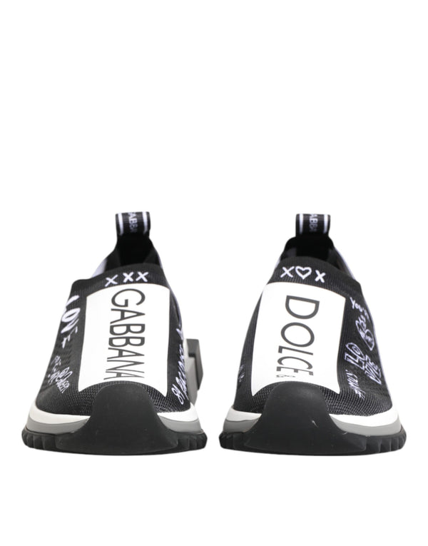 Dolce & Gabbana 70% Polyester 15% Nylon 15% Elastane sneaker in black
