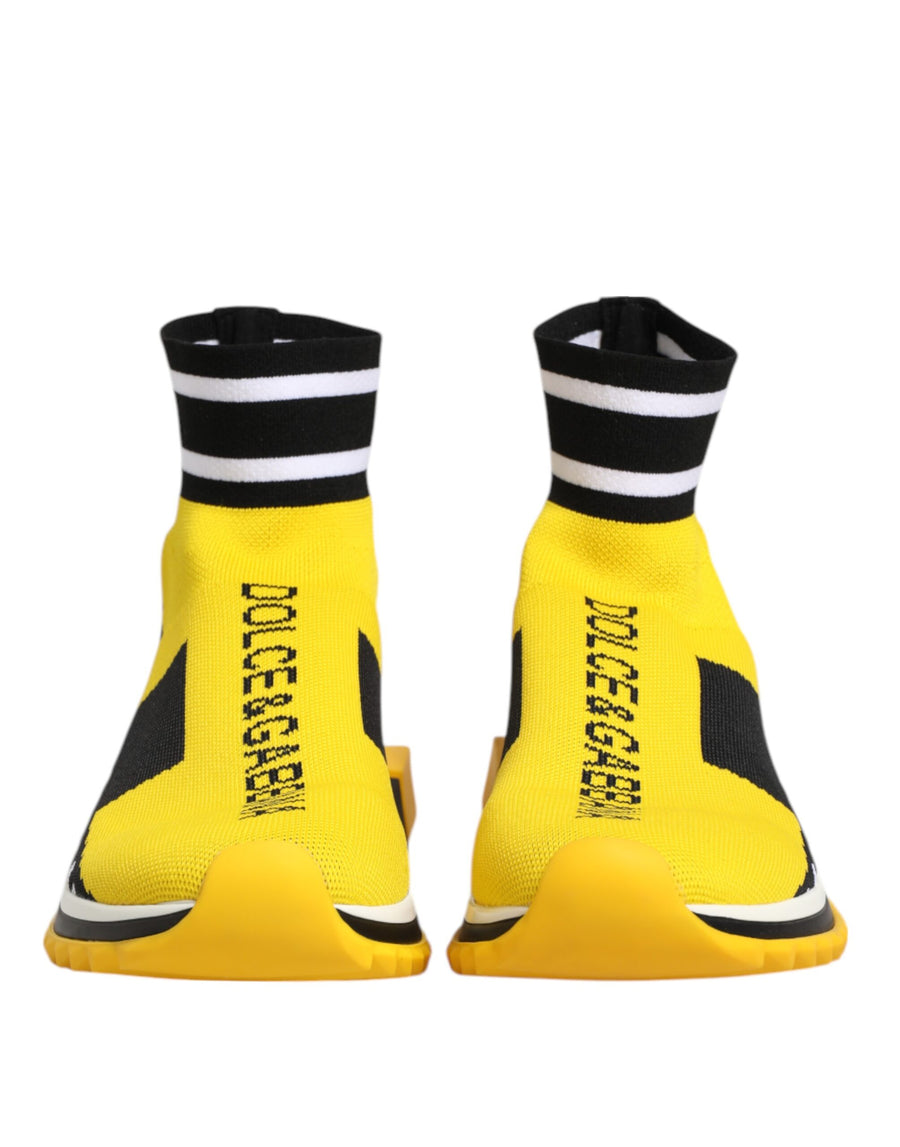 Dolce & Gabbana 80% Polyester sneaker in yellow